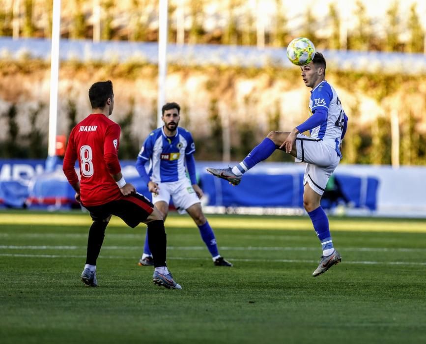 La Nucía - Hércules: las imágenes del partido