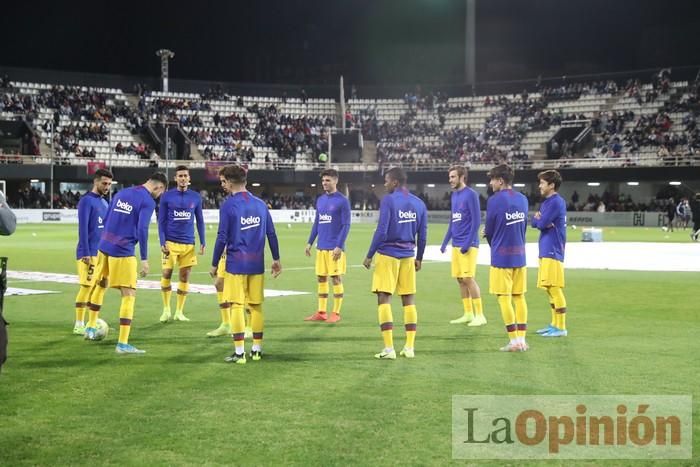 Encuentro entre el FC Cartagena y el FC Barcelona