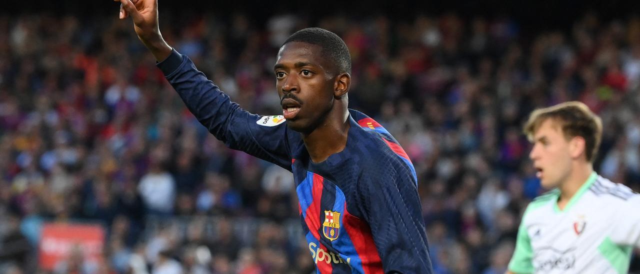 Dembélé 'se machaca' para volver cuanto antes