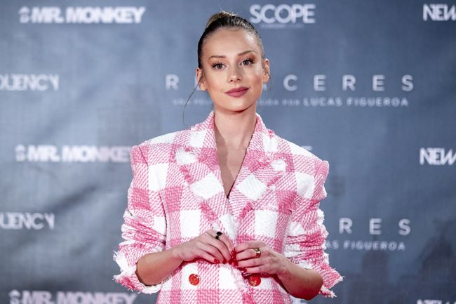 Ester Expósito en la presentación de 'Renaceres'