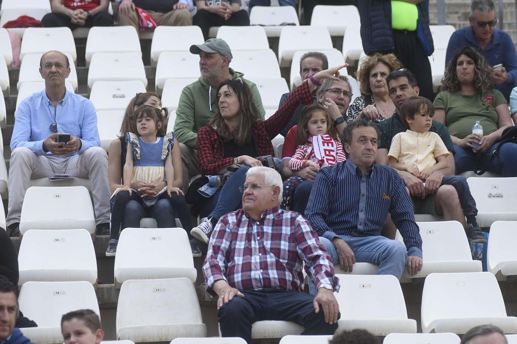 La victoria del Real Murcia frente al Águilas, en imágenes