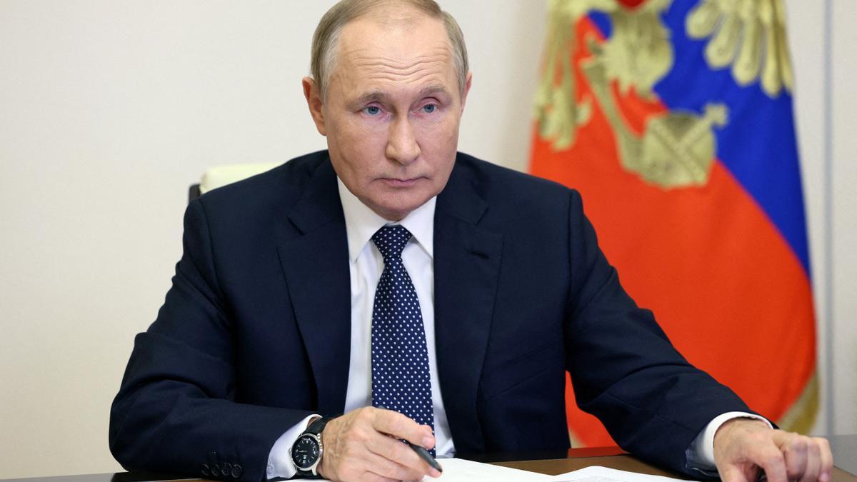 El presidente ruso, Vladímir Putin, en un acto el pasado 5 de octubre.