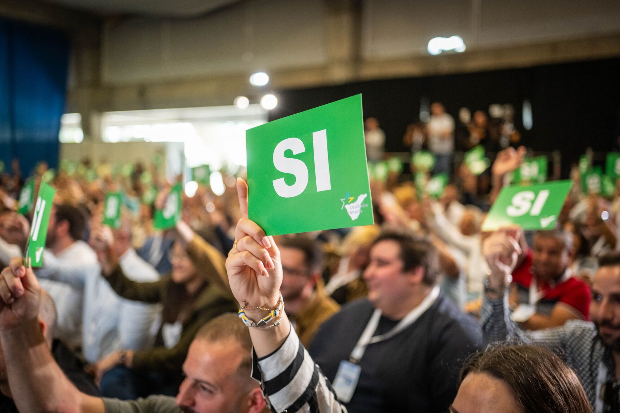 Francisco Linares, elegido secretario insular de CC en el último congreso del partido en Tenerife. 