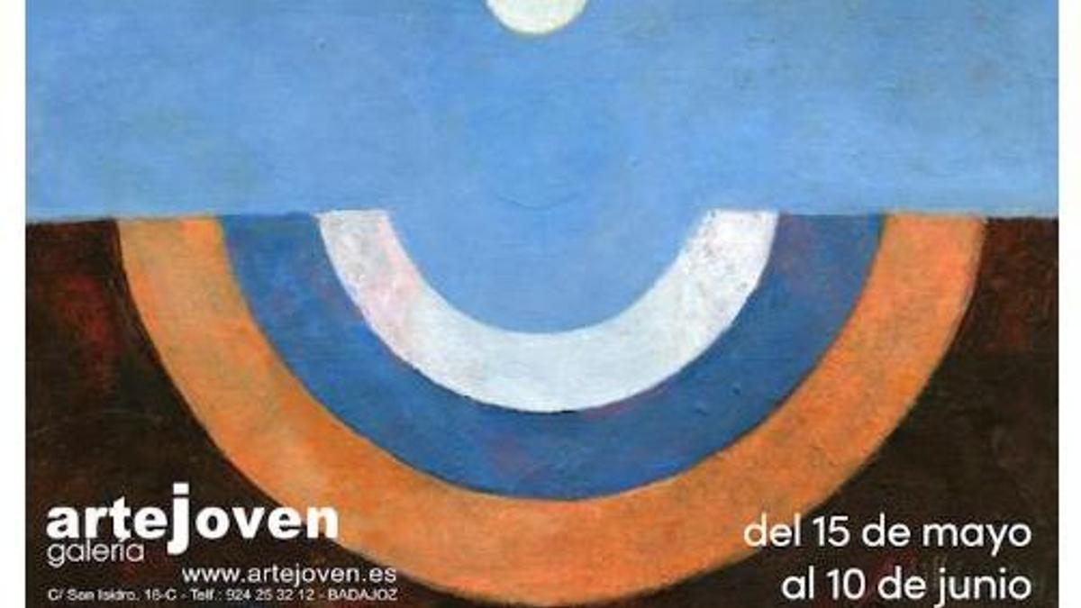 Cartel de la exposición de pintura de Fernando Millán.