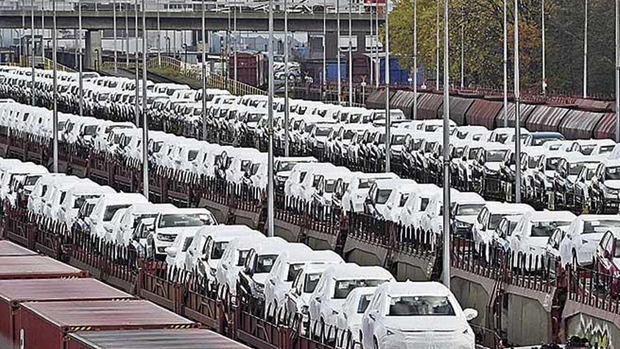 Una partida de vehÃ­culos de Volkswagen en Alemania, cuando estallÃ³ el escÃ¡ndalo.