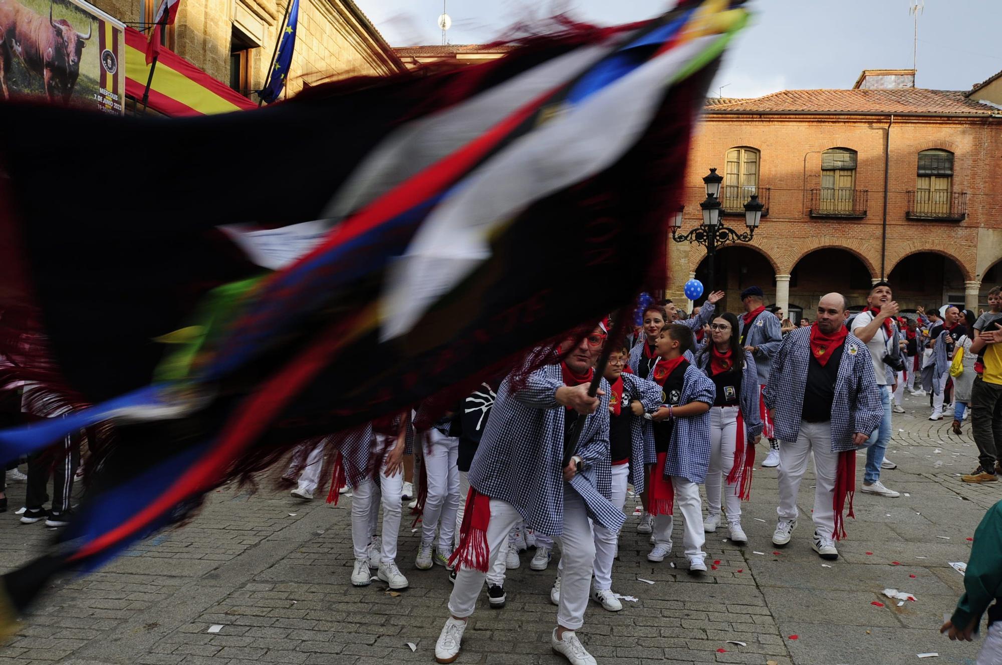 El chupinazo de Rencoroso: Así ha estado la Plaza Mayor de Benavente