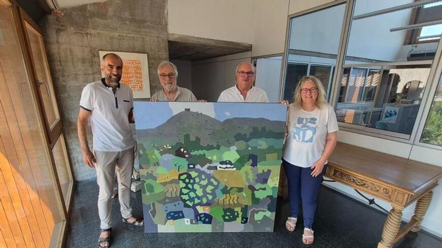 El Museu de la Mediterrània rep en donació un quadre del pintor Joan-Carles Roca Sans