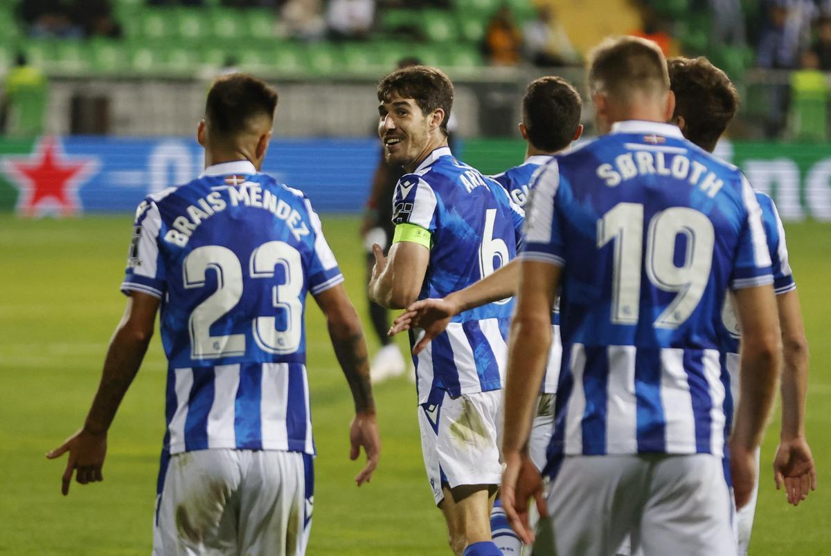 Un gol de Brais Méndez da la victoria a la Real.
