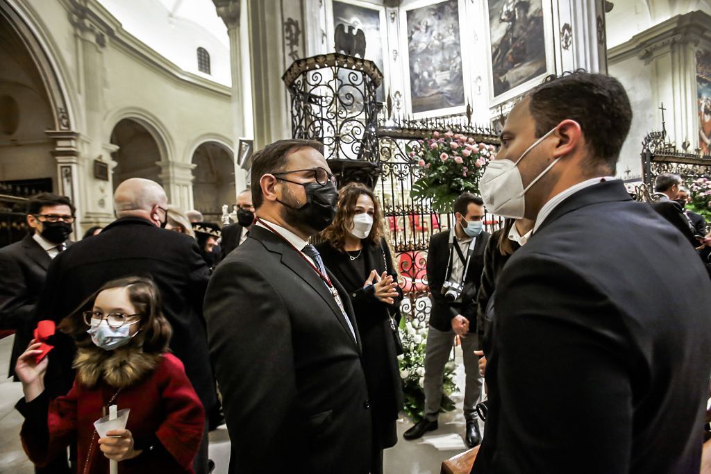 Semana Santa de Lorca 2022: Virgen de la Soledad del Paso Negro, iglesia y procesión