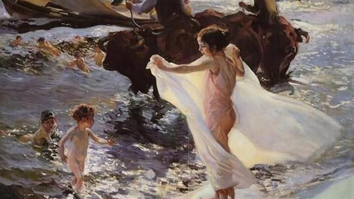 ‘La hora del baño’, el cuadro más caro de Sorolla, vendido por 5,3 millones de euros