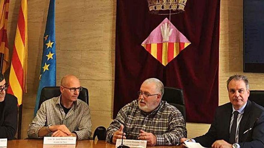 El gerent de l&#039;ACA i diferents alcaldes van presentar el projecte