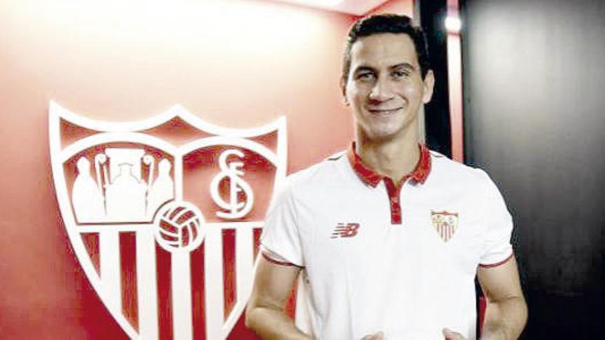 Ganso, media punta brasileño del Sevilla. // Sevilla FC