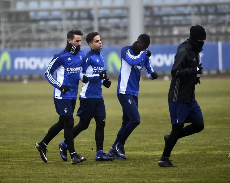 Primer entrenamiento tras parón navideño