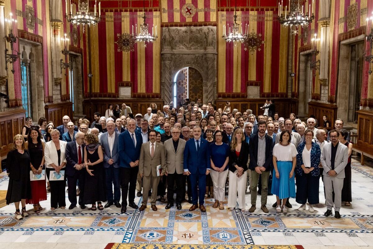 Presentación del nuevo Plan estratégico de ciencia e innovación de Barcelona.