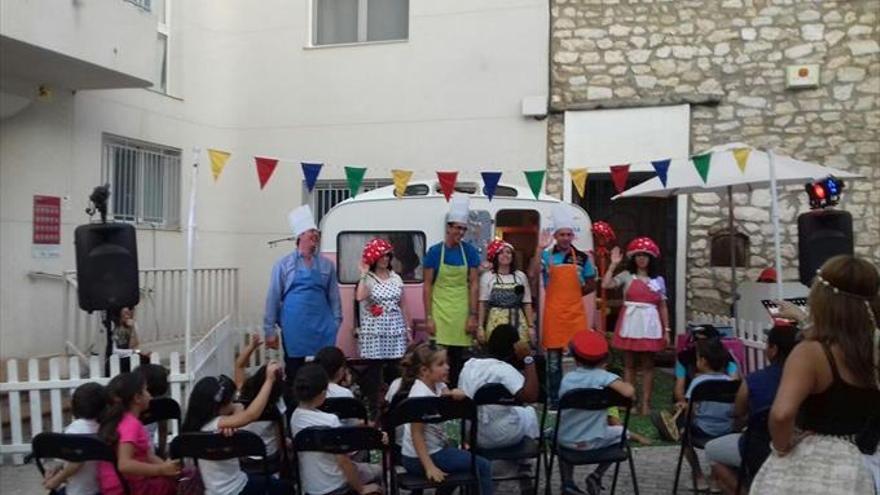 La calle toma el protagonismo durante las fiestas de Lumpiaque