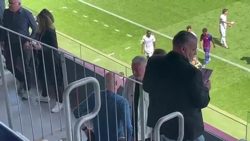 Jordi Cruyff presente en el Barça Atlètic