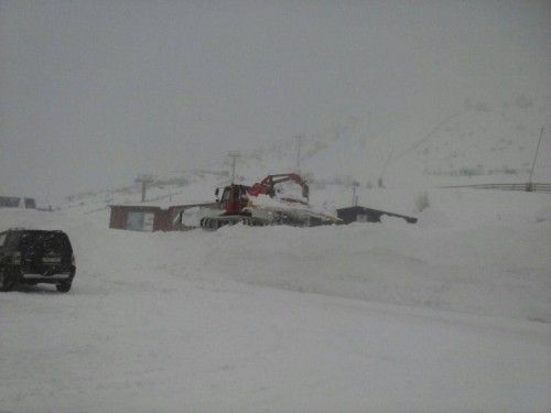 Regreso a Bueu tras quedar atrapados en la nieve