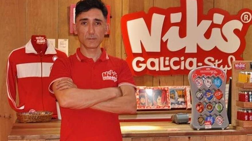 David Blanco, gerente de Nikis Galicia-Style. // Nikis