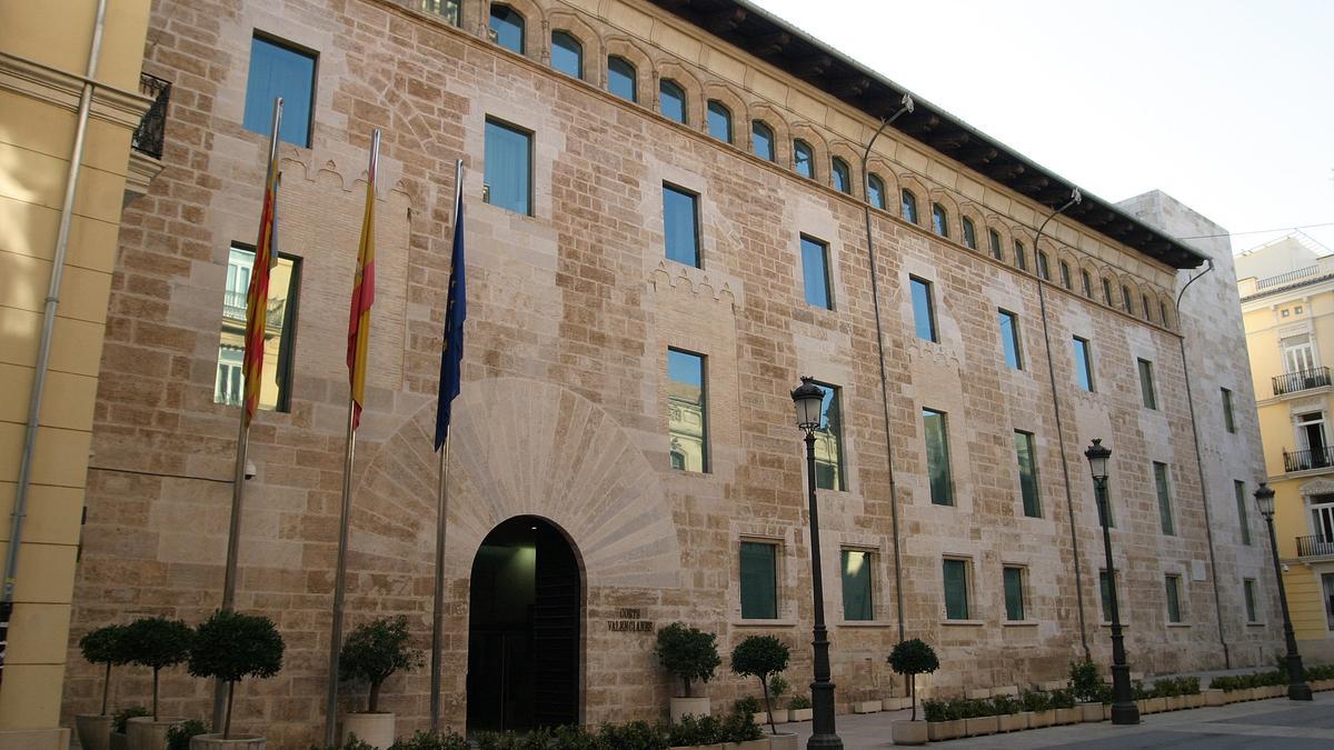 La sede de las Corts Valencianes.