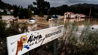 Educación suspende las clases en 12 centros de la provincia de Málaga por la lluvia