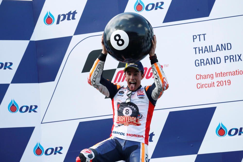 Marc Márquez conquista su sexto Mundial de MotoGP