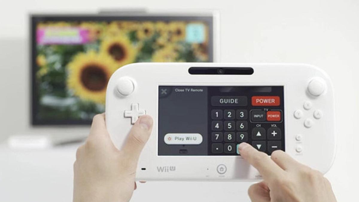 El nuevo mando Wii U.