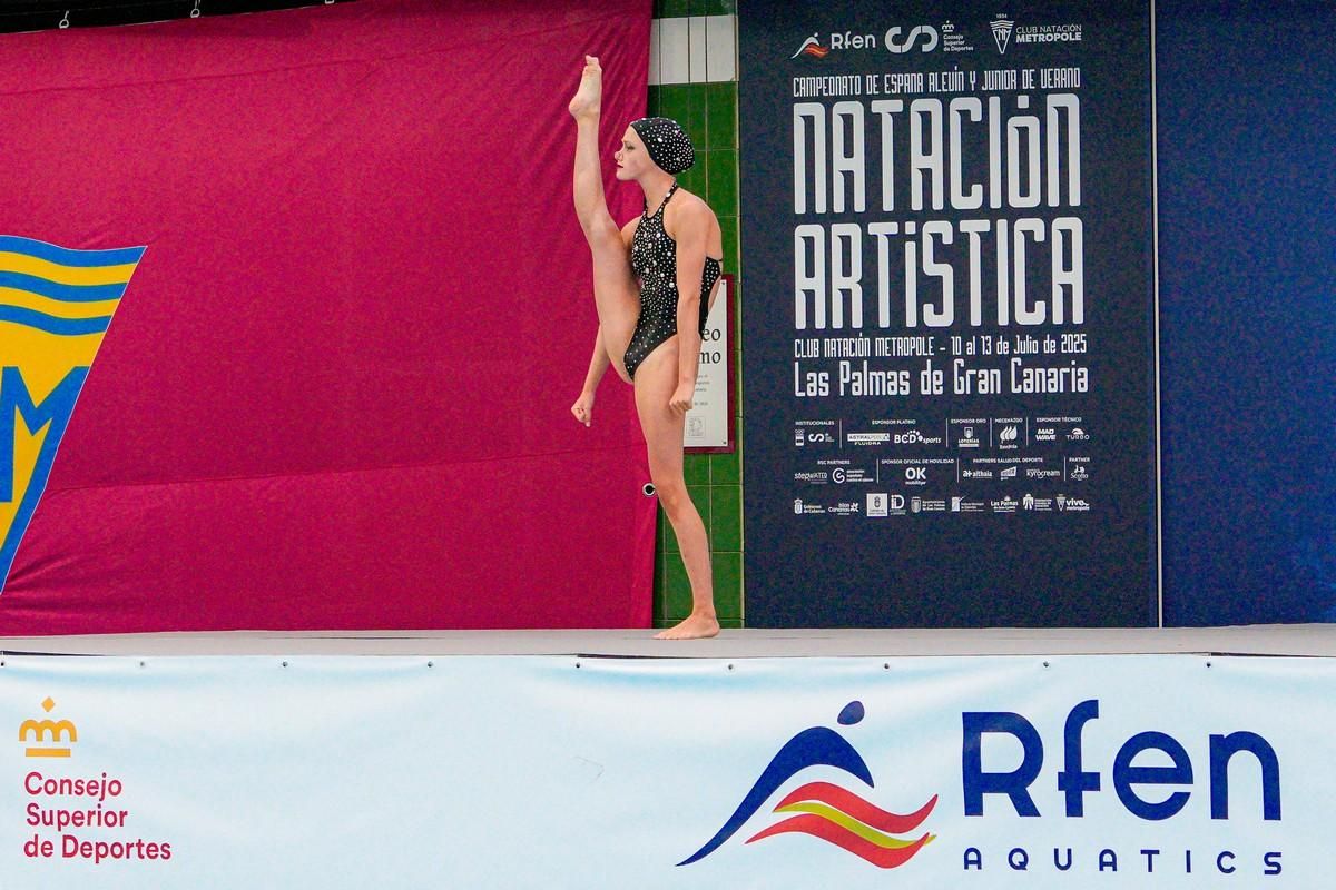 Metropole: Campeonato de España alevín y júnior de Verano de Natación Artística