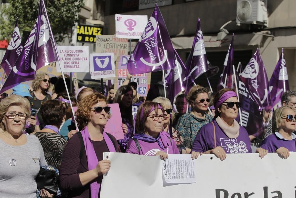 Manifestación en Elche por el 8-M