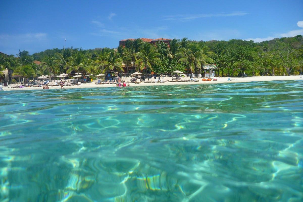 Playa de West Bay, Honduras