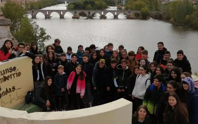 Alumnos zamoranos e italianos fomentan buenas prácticas sobre el uso del agua