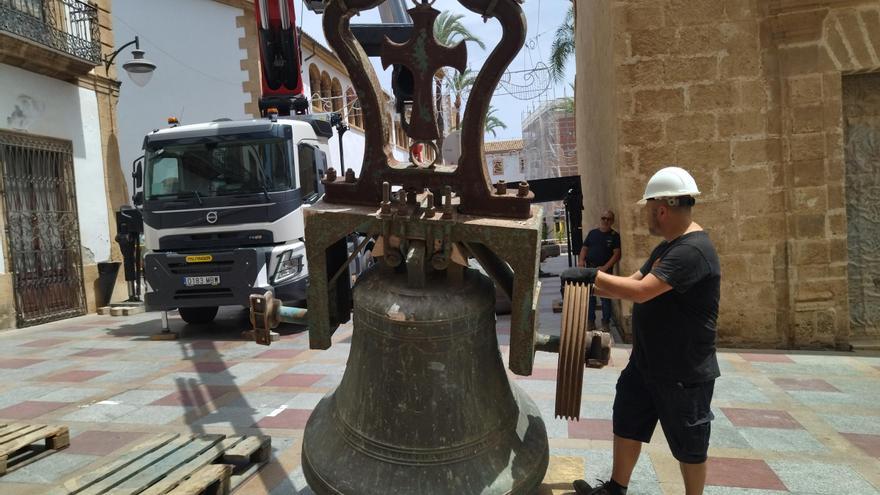 Vuelven las campanas a la iglesia gótica de Xàbia