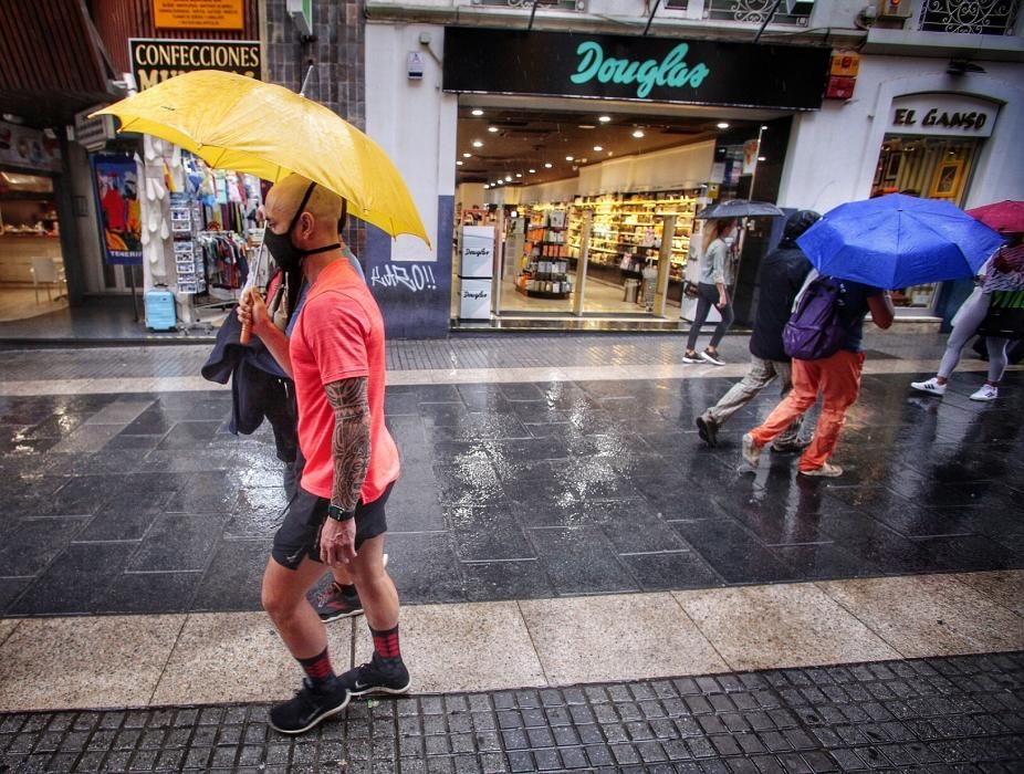 Lluvias en Tenerife