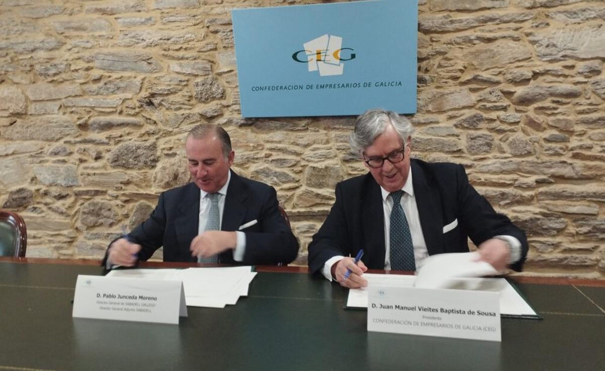 Juncedas y Vieites sellan el convenio