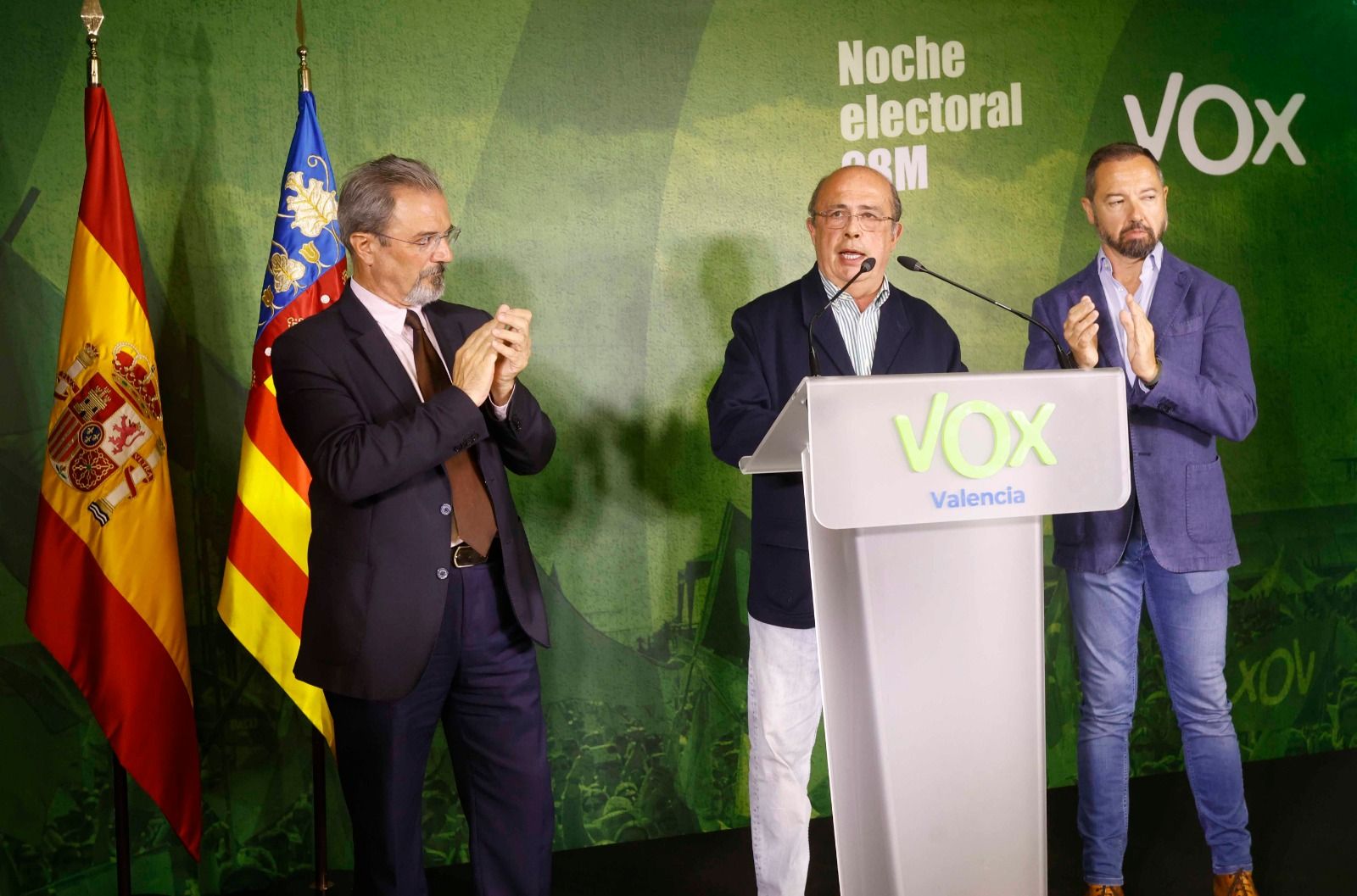 Juan Manuel Badenas comparece en la sede de Vox