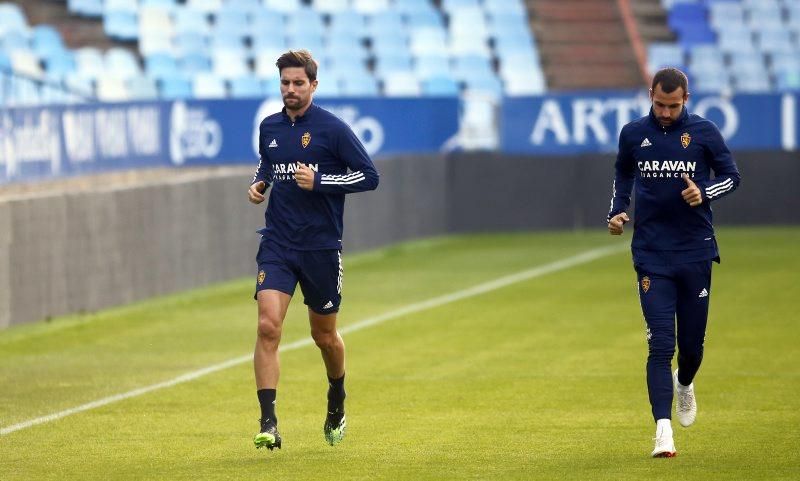 Entrenamiento del Real Zaragoza, 24 de noviembre