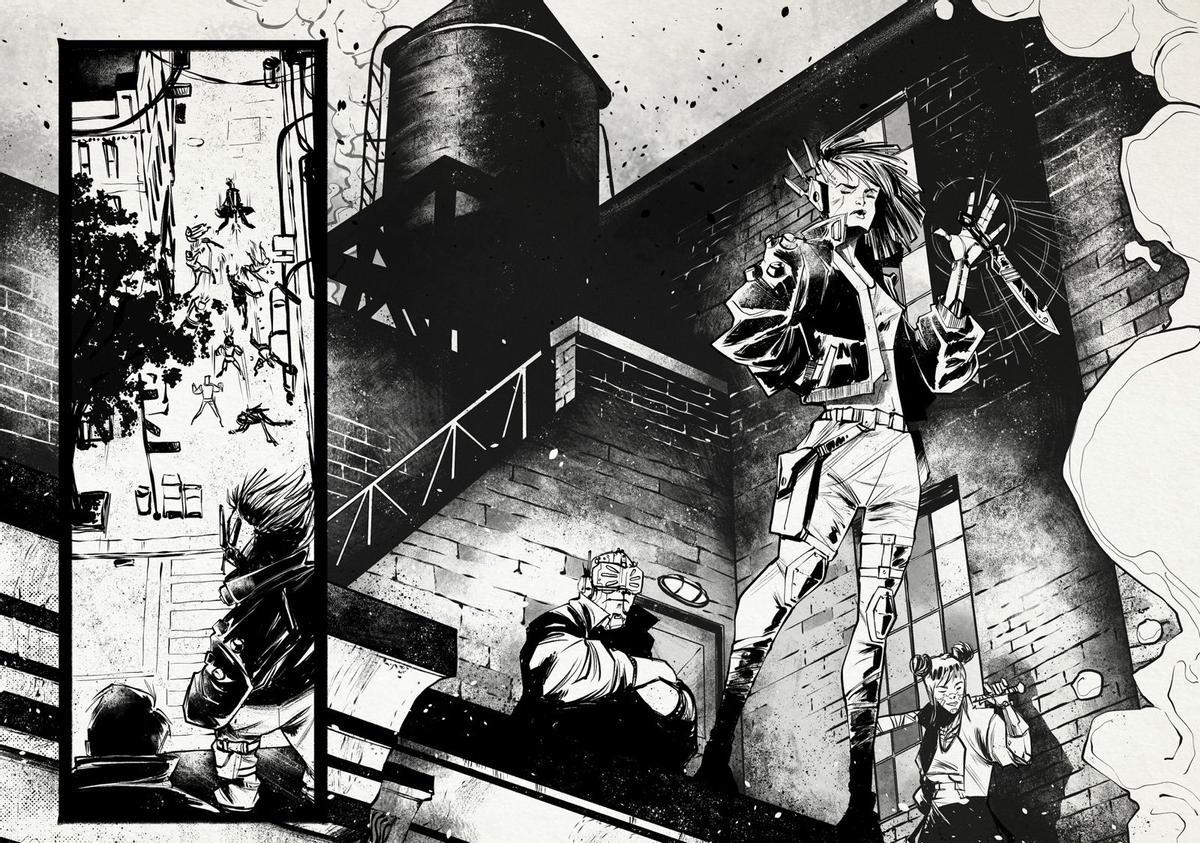 Una de las obras de Paco Camallonga.