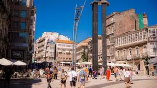 Los límites a las viviendas turísticas provoca un desplome de estos alojamientos en Vigo: casi medio millar menos en un año