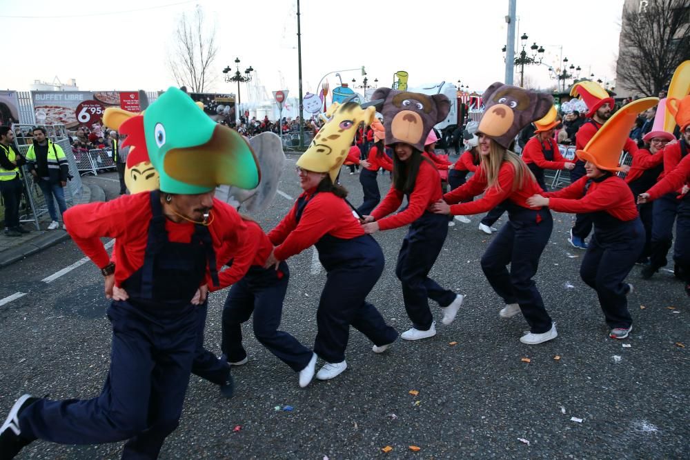 Las imágenes de la Cabalgata de Reyes de Vigo 2019