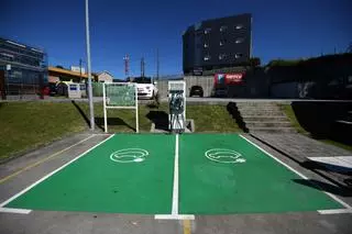 El Concello anuncia una semana de recargas eléctricas gratis en el parking de la Alameda de Pontevedra