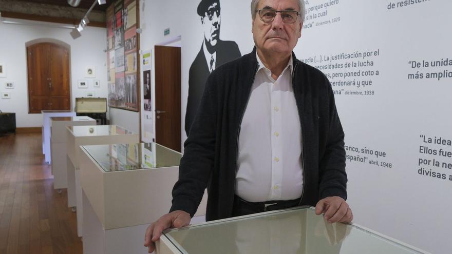 José Medina Jiménez en la sede de la Fundación Juan Negrín. | ANDRÉS CRUZ
