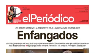 La portada de EL PERIÓDICO del 10 de julio de 2025