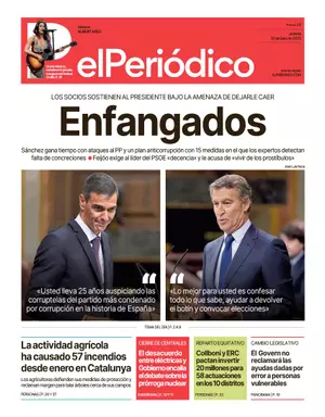 La portada de EL PERIÓDICO del 10 de julio de 2025