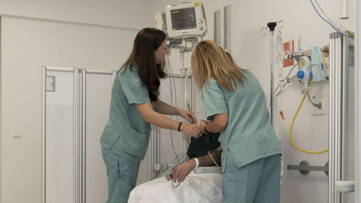 Àrea de malalties del cor de l’Hospital de Bellvitge. | EL PERIÓDICO