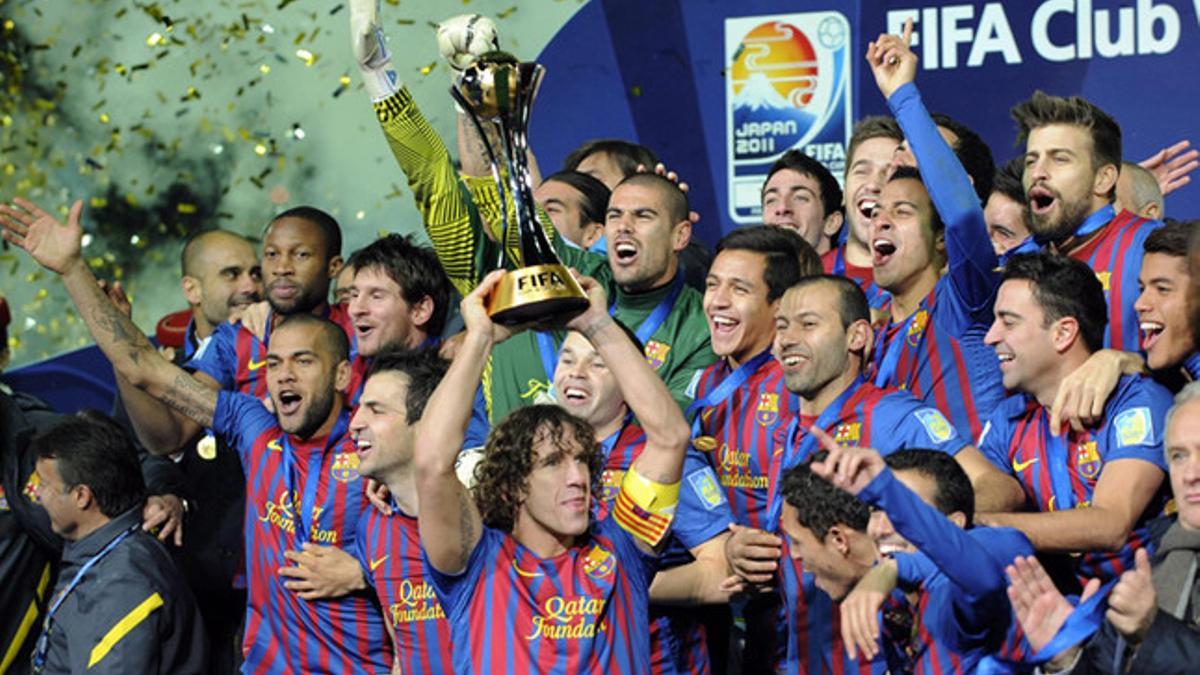 El FC Barcelona ya se proclamó campeón del Mundial de Clubs de la FIFA en 2011