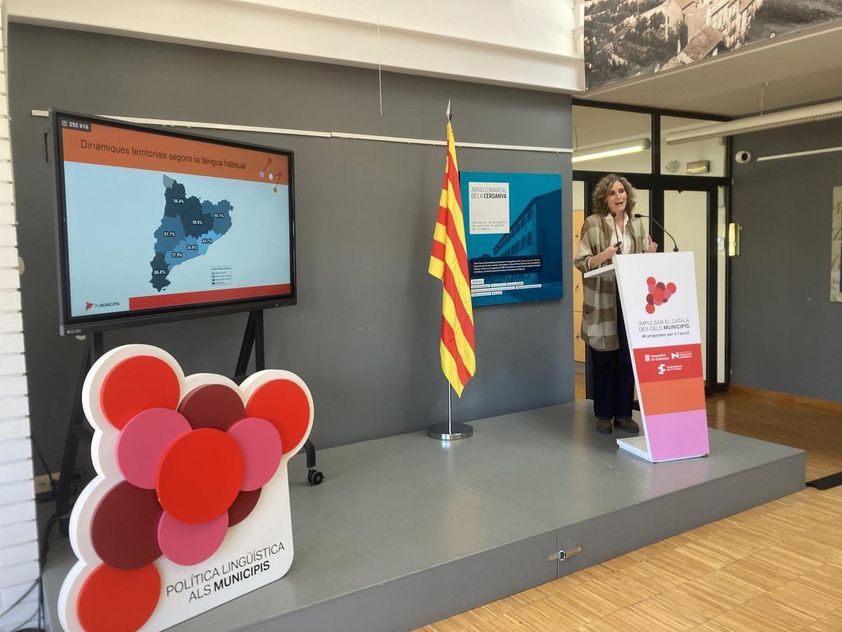 La presentació de l'enquesta sobre la llengua al Pirineu