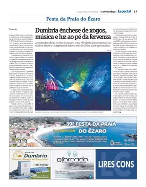 Festa da Praia do Ézaro 2026