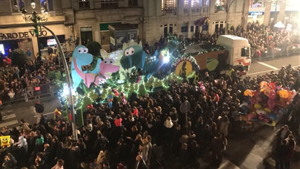 Cabalgata de Reyes en Vigo 2017