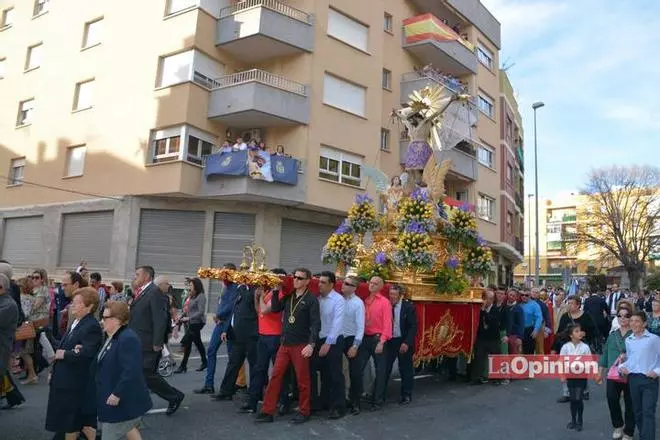 Traslado del Santísimo Cristo del Consuelo Cieza 2015