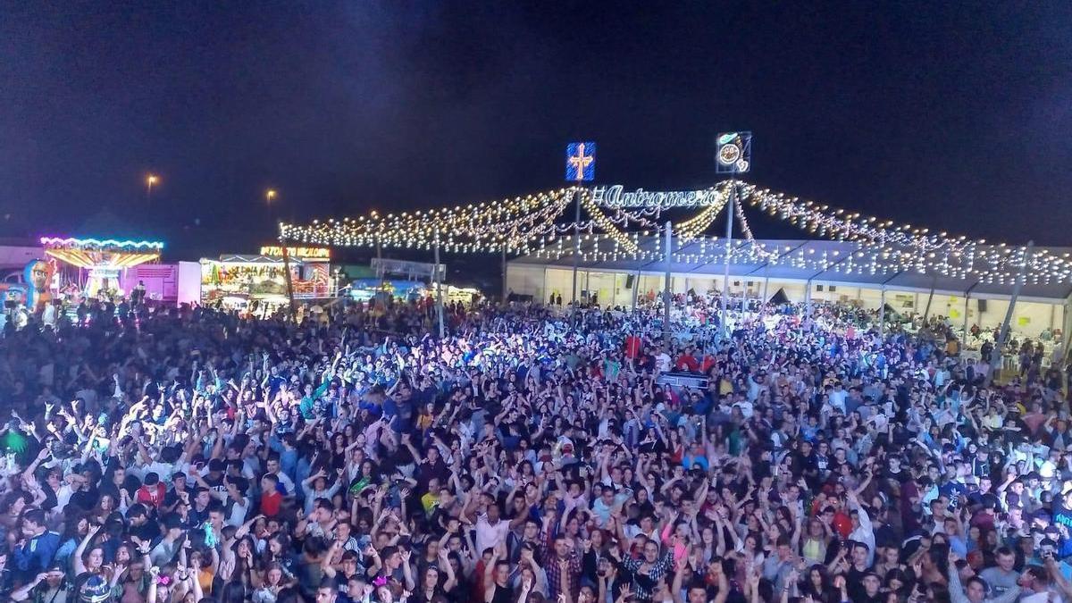 Imagen de archivo de las fiestas de Antromero