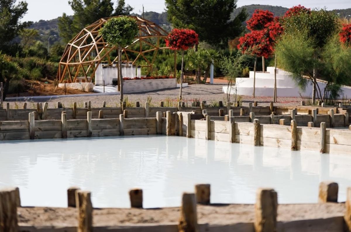 Parte de la zona exterior de BiBo Park.